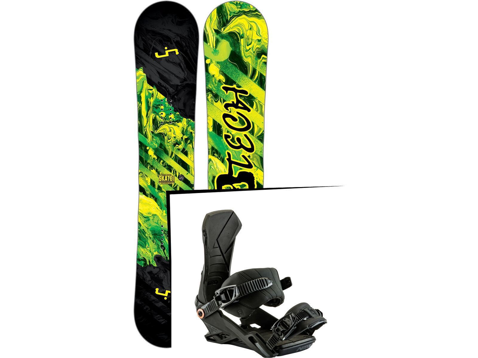 Set: Lib Tech Sk8 Banana 2017 + Nitro Team (1691157S) | Bild 1