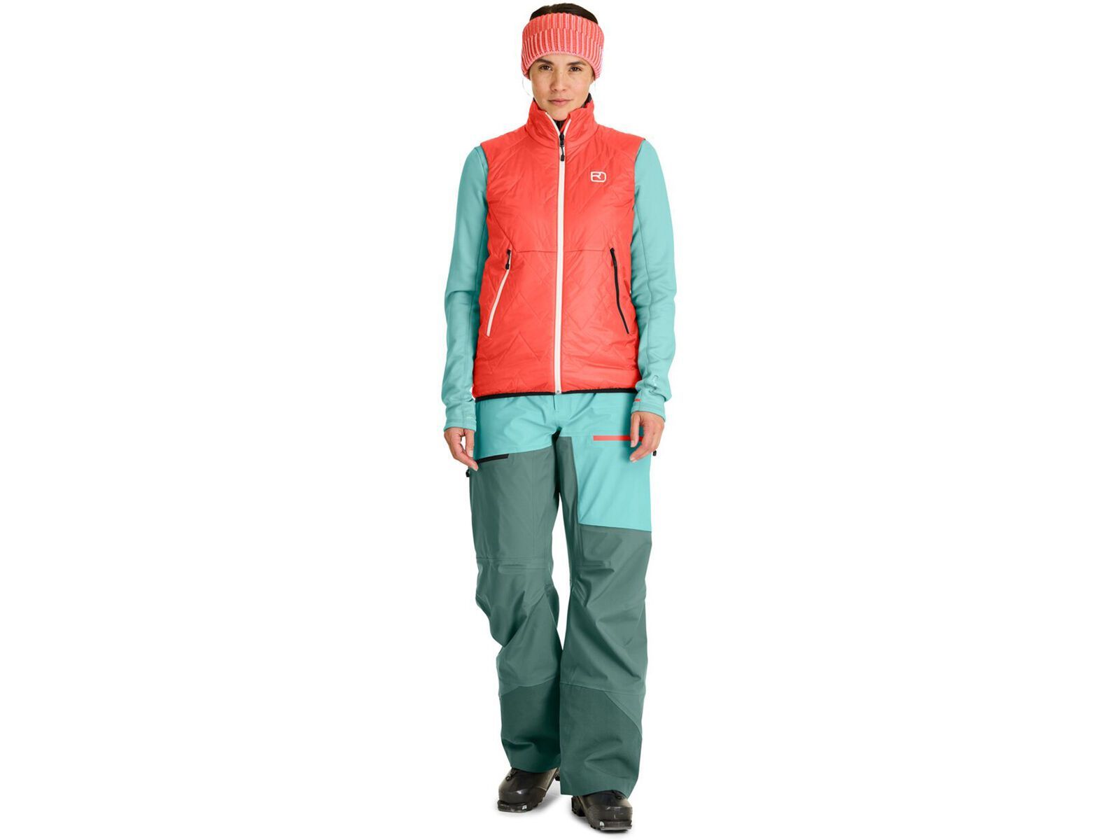 Ortovox Swisswool Piz Vial Vest W, coral | Bild 3