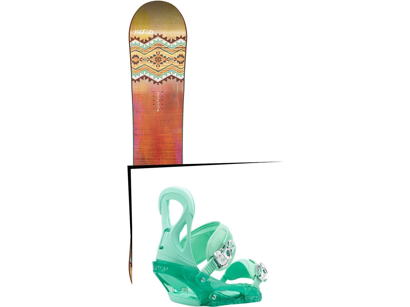 Set: Nitro Spell 2017 + Burton Stiletto (1712933S) | Bild 1