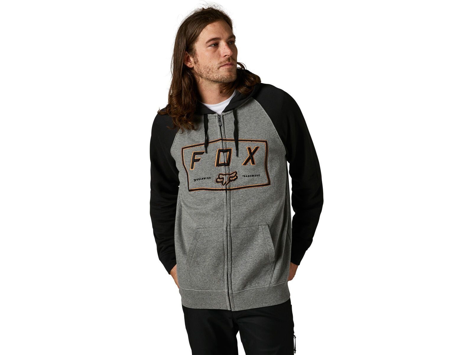 Fox Badger Zip Fleece, heather graphite | Bild 1