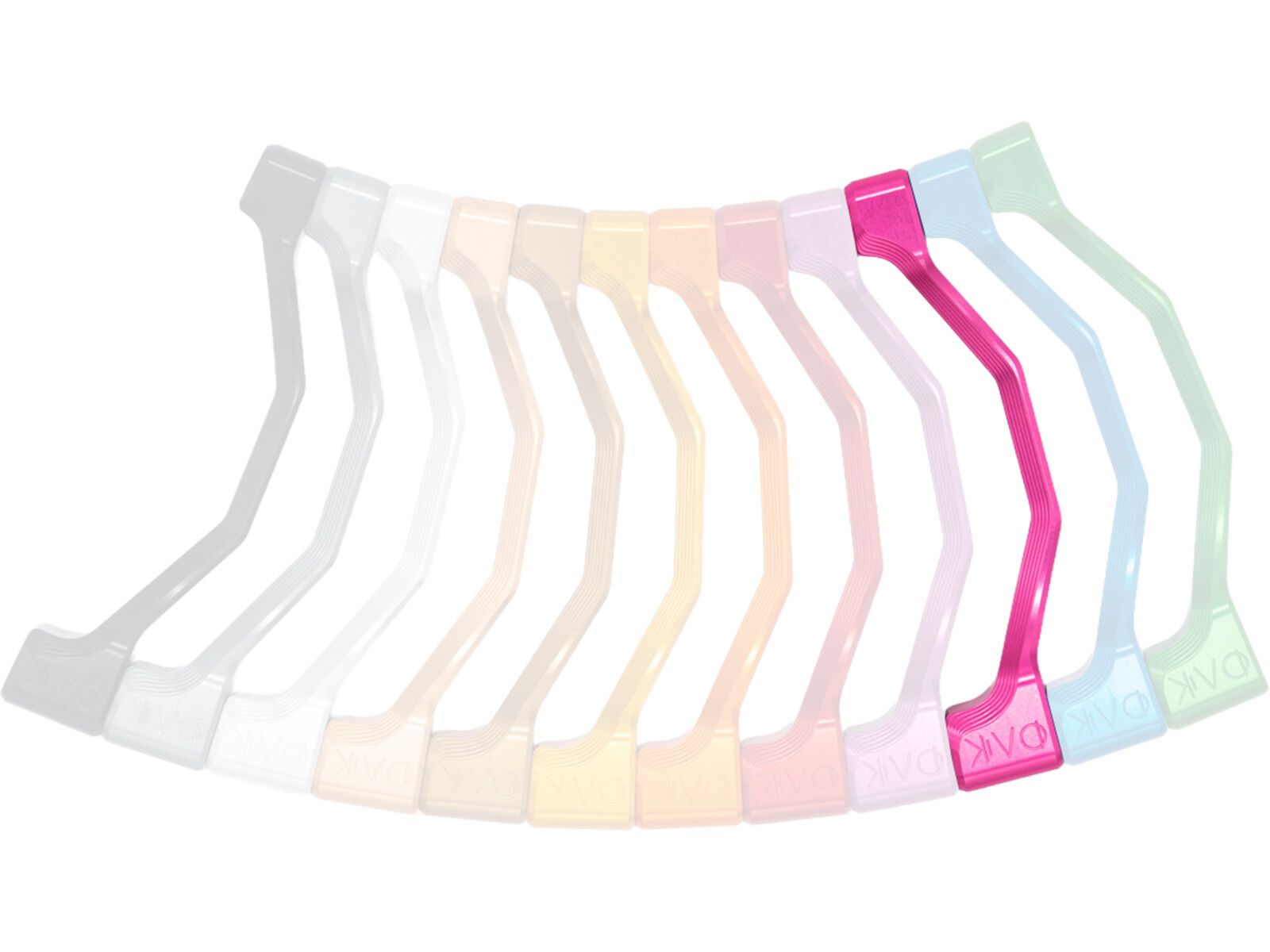 OAK Components Plasmadapt Bremsadapter PM +20 mm, pink | Bild 1