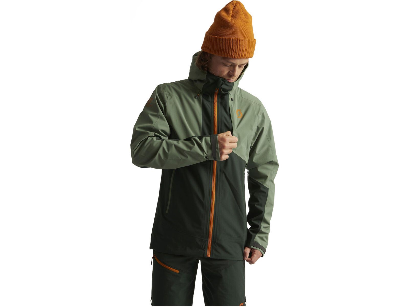 Scott Explorair Ascent 2.5L Men's Jacket, frost green/tree green | Bild 6