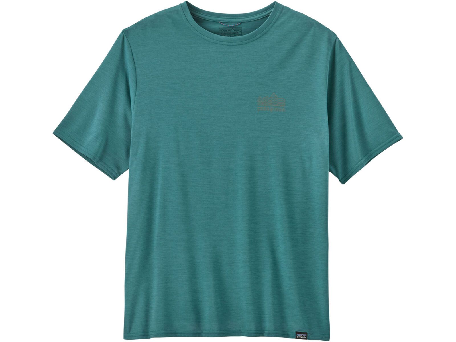 Patagonia Men's Capilene Cool Daily Graphic Shirt Strataspire, wetland blue x-dye | Bild 1