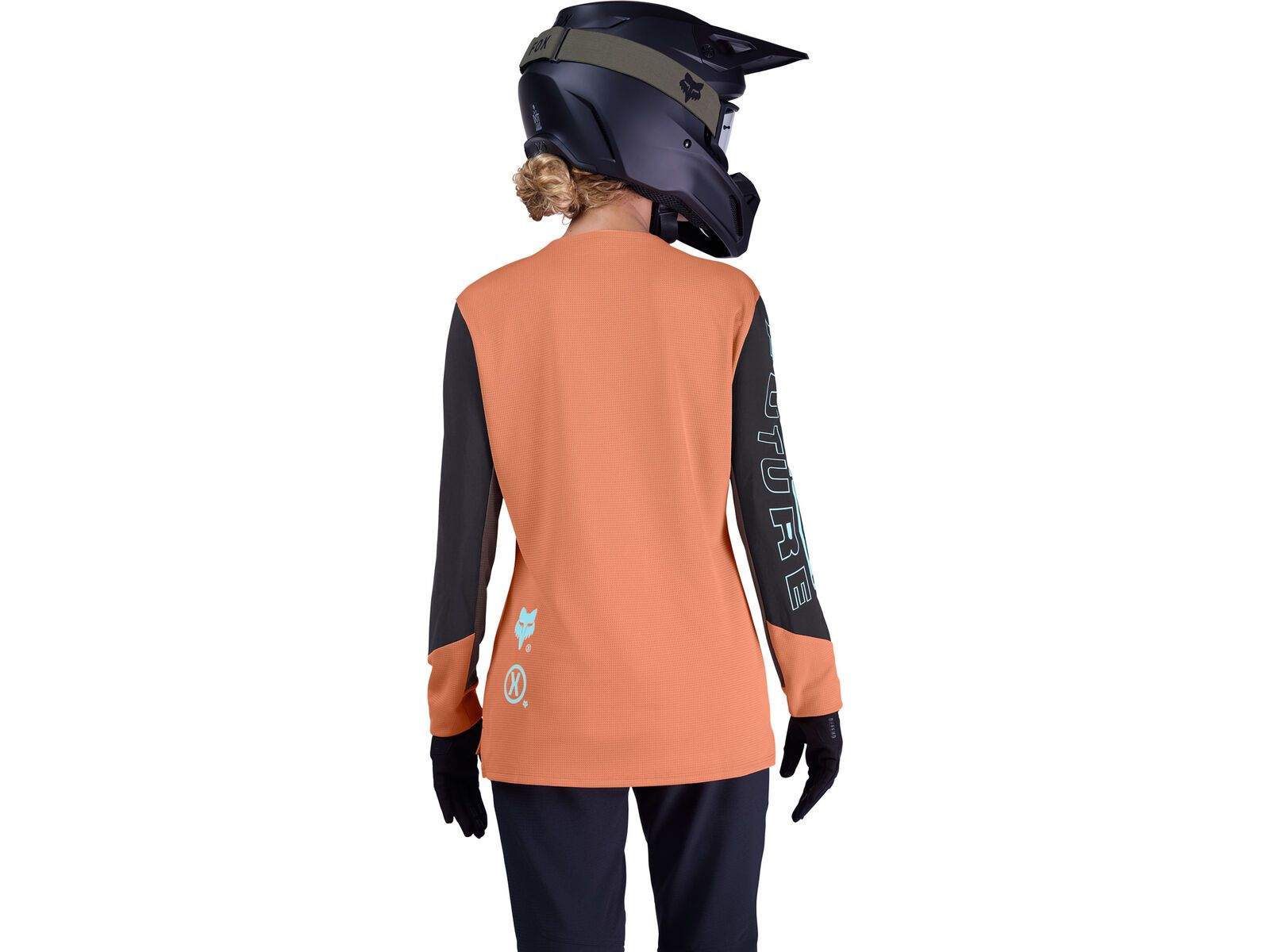 Fox Womans Defend LS Jersey Elevated, coral | Bild 4