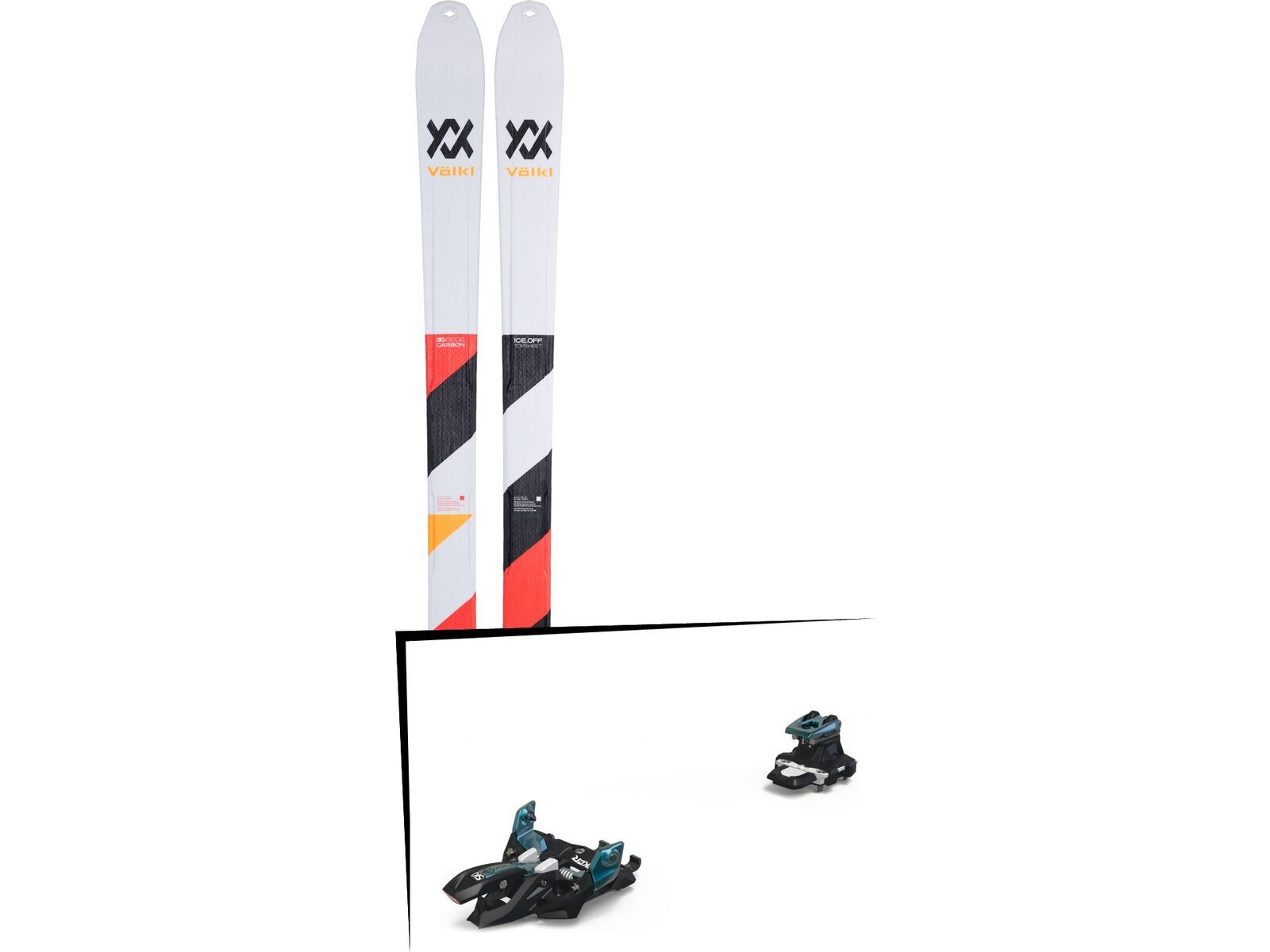 Set: Völkl VTA 88 Lite 2019 + Marker Alpinist 9 black/turquoise | Bild 1