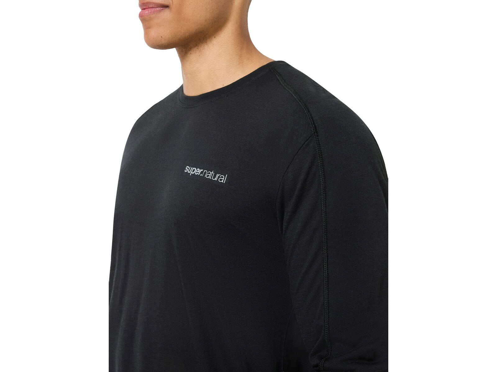 super.natural M Alarm Running LS, jet black/jet black | Bild 6