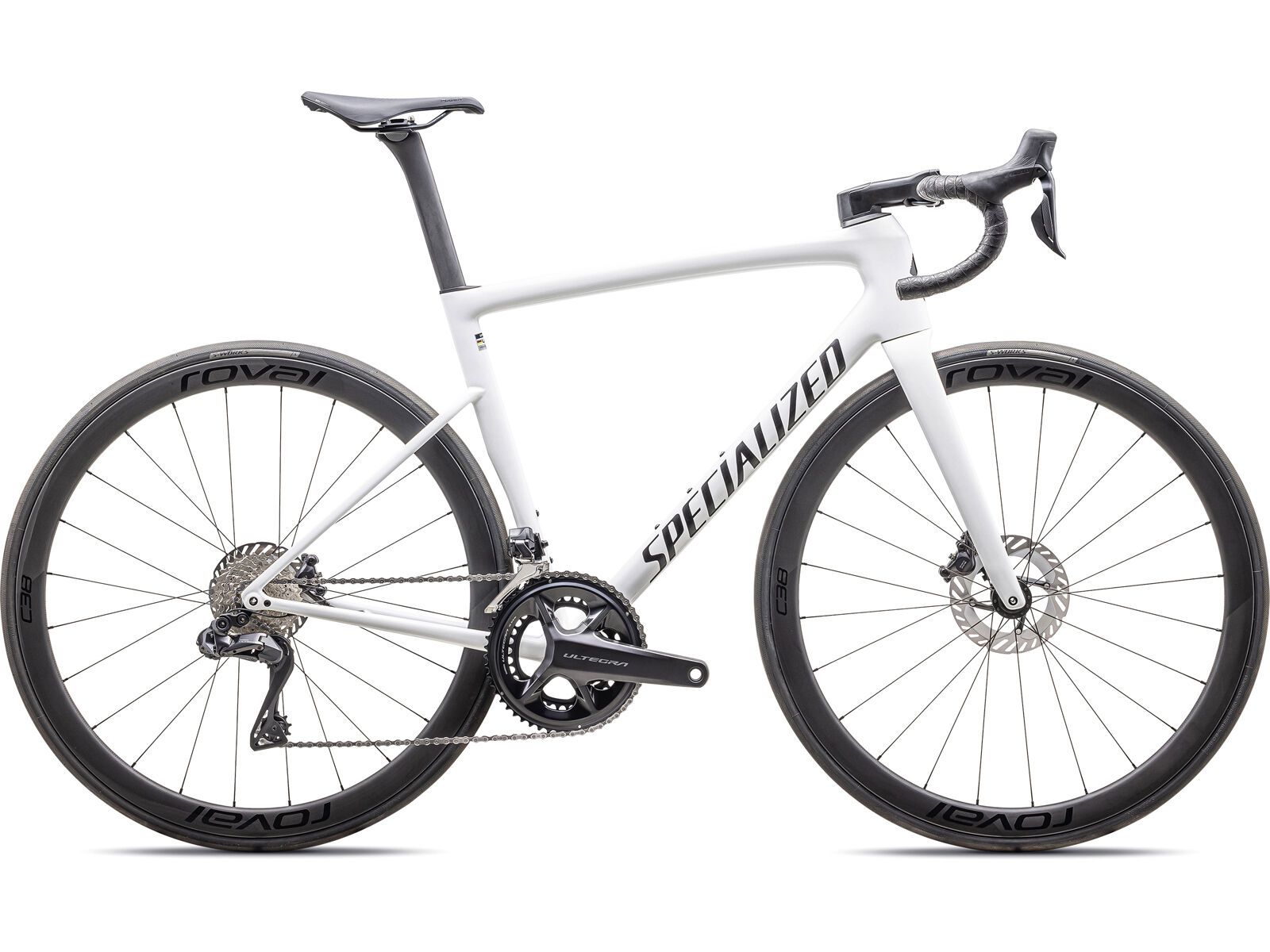 Specialized Tarmac SL8 Expert Ultegra Di2, white/fine metallic black | Bild 1