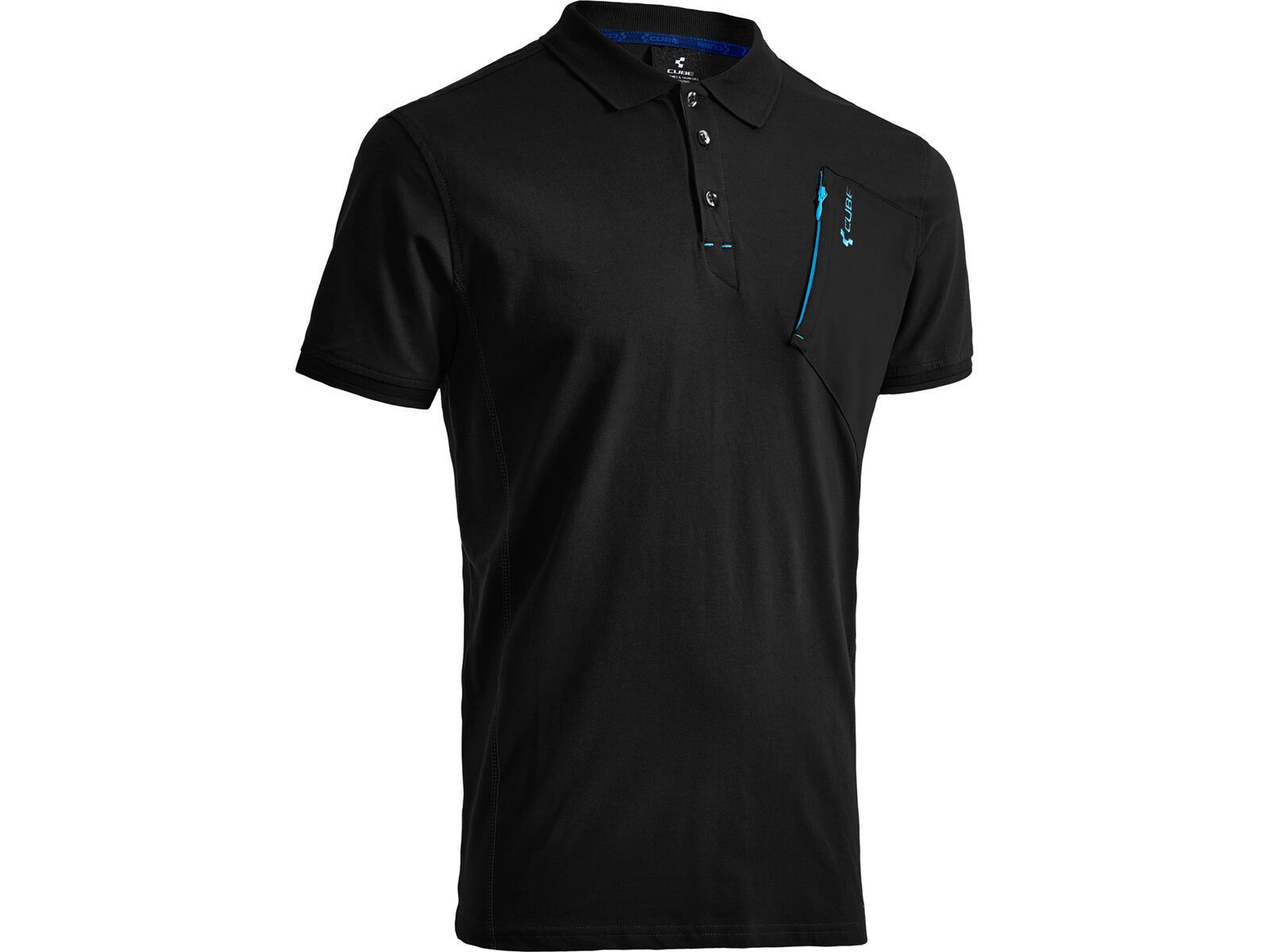 Cube Polo Shirt Classic, black | Bild 1