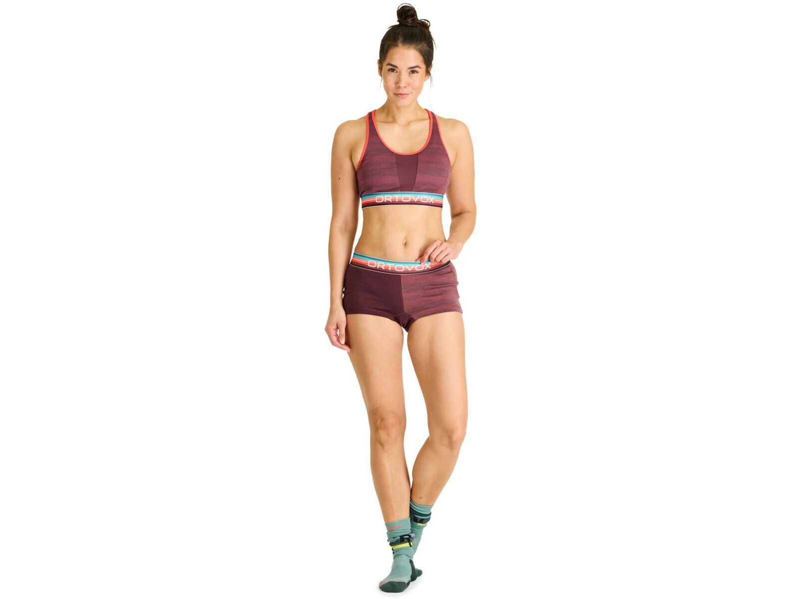 Ortovox 185 Rock'n'wool Hot Pants W, chestnut | Bild 3