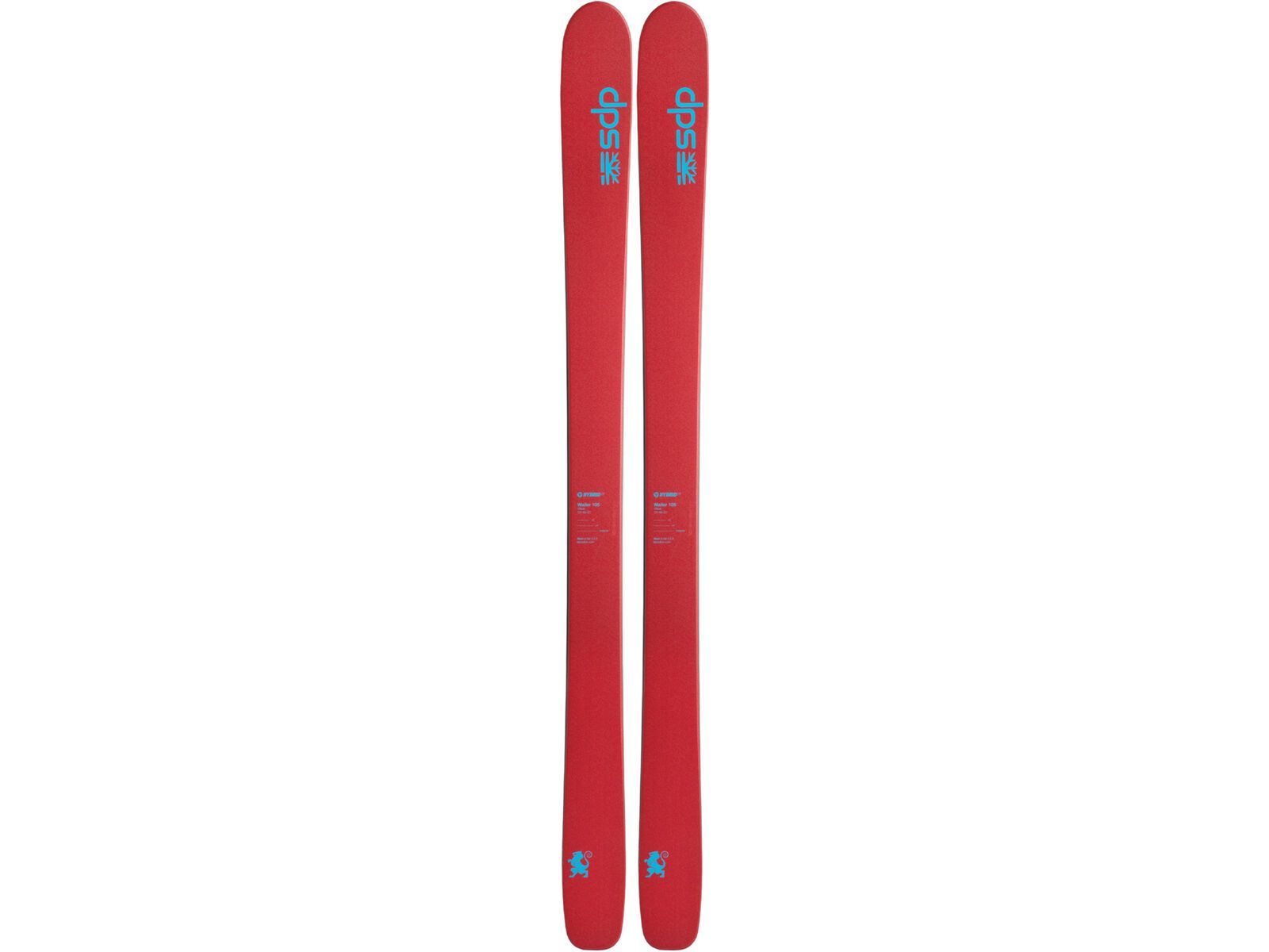 DPS Skis Set: Wailer 105 Hybrid T2 2016 + Salomon STH2 WTR 16 | Bild 2