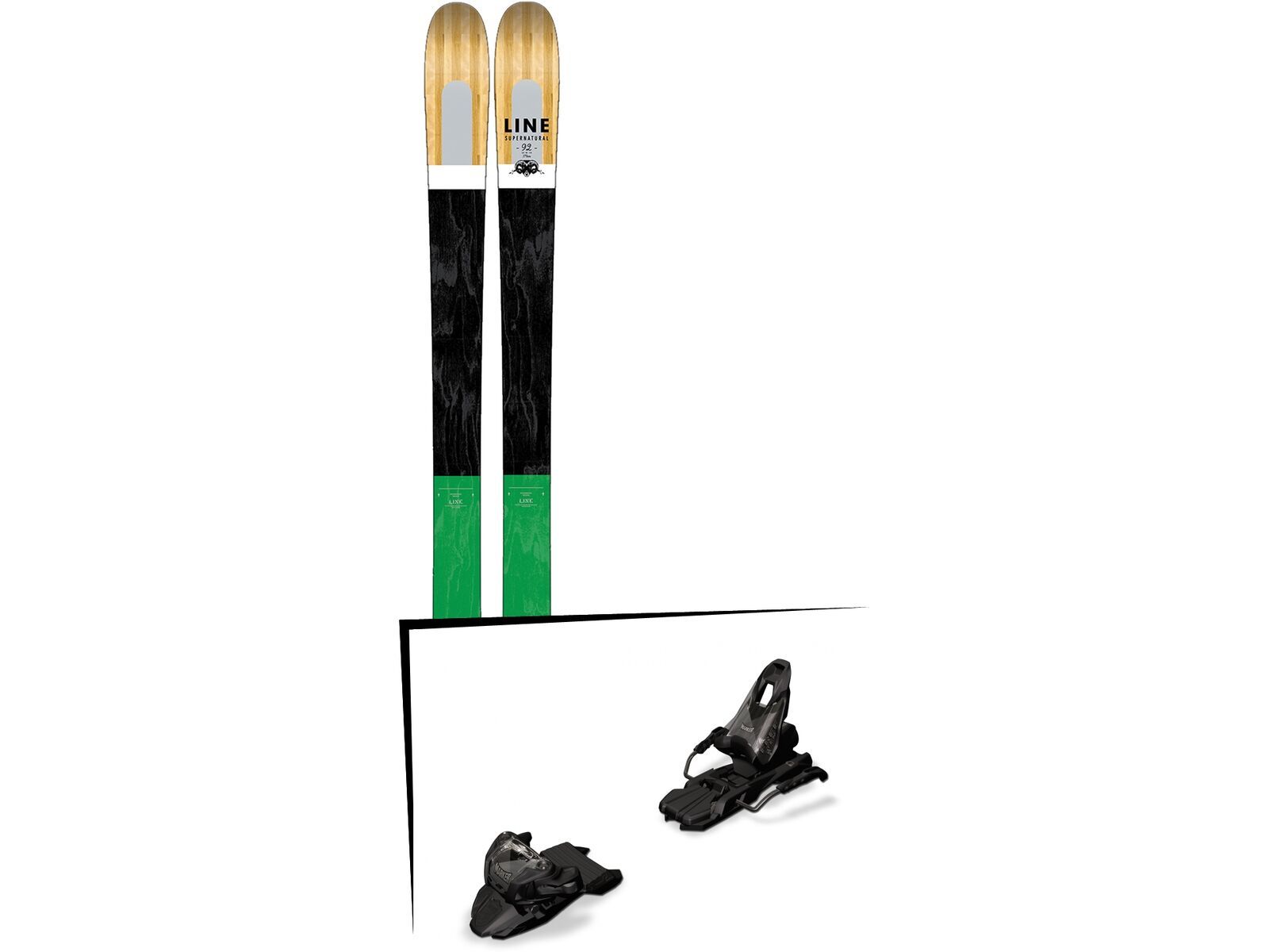 Set: Line Supernatural 92 2017 + Marker Free Ten inkl. Screw-Kit (1685471) | Bild 1