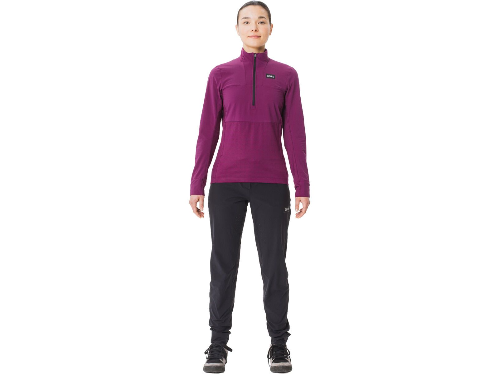 GOREWEAR TrailKPR Hybrid 1/2-Zip Damen, process purple | Bild 4