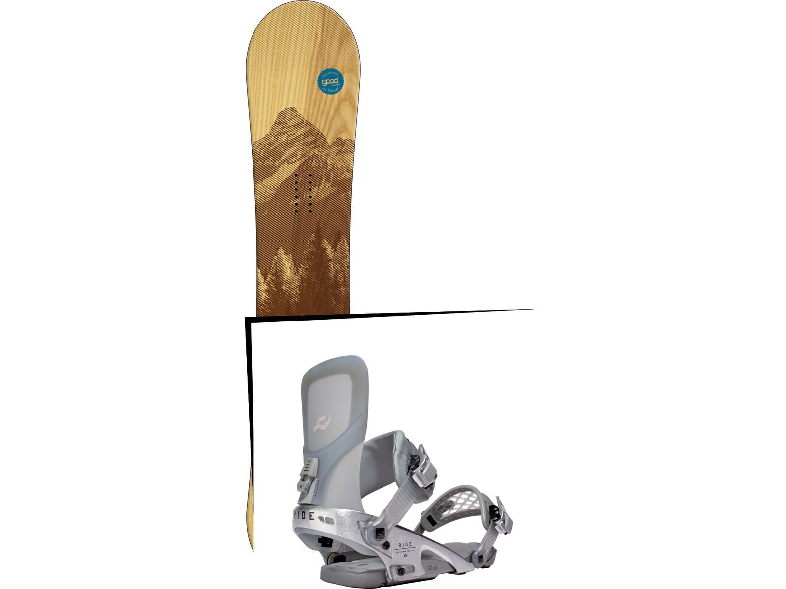 Set: goodboards Wooden 2016 + Ride Rodeo LTD (1487161S) | Bild 1