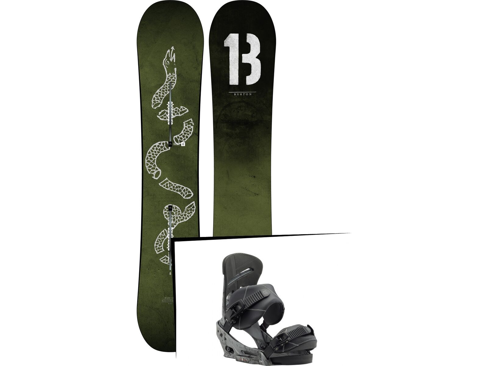 Set: Burton Descendant 2019 + Burton Mission EST evil genius | Bild 1