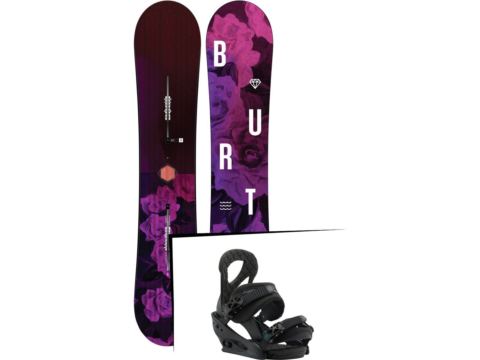 Set: Burton Stylus 2019 +  Stiletto (1931118S) | Bild 1