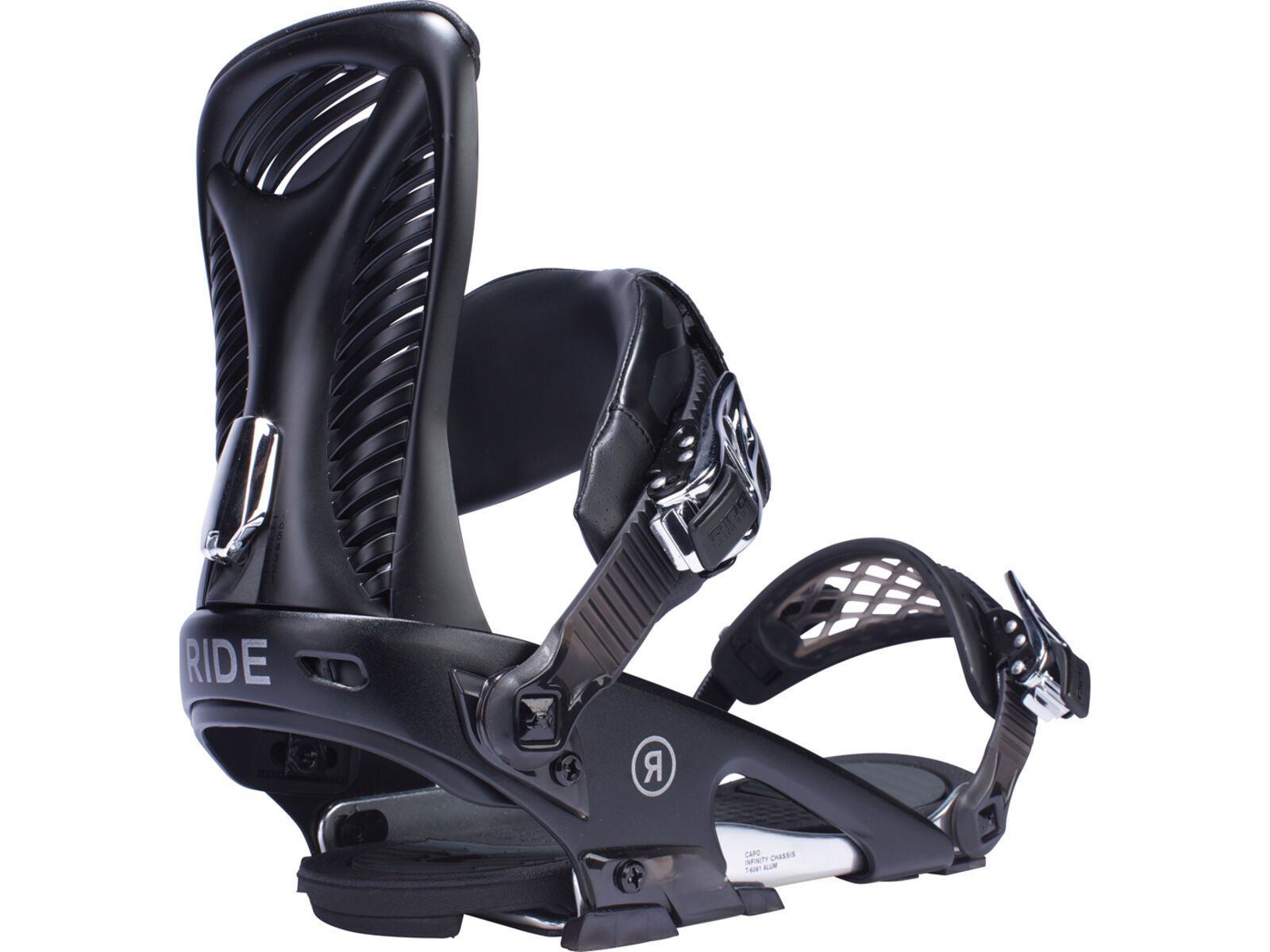 Set: Arbor Coda Rocker Mid Wide 2017 + Ride Capo, black - Snowboardset | Bild 3