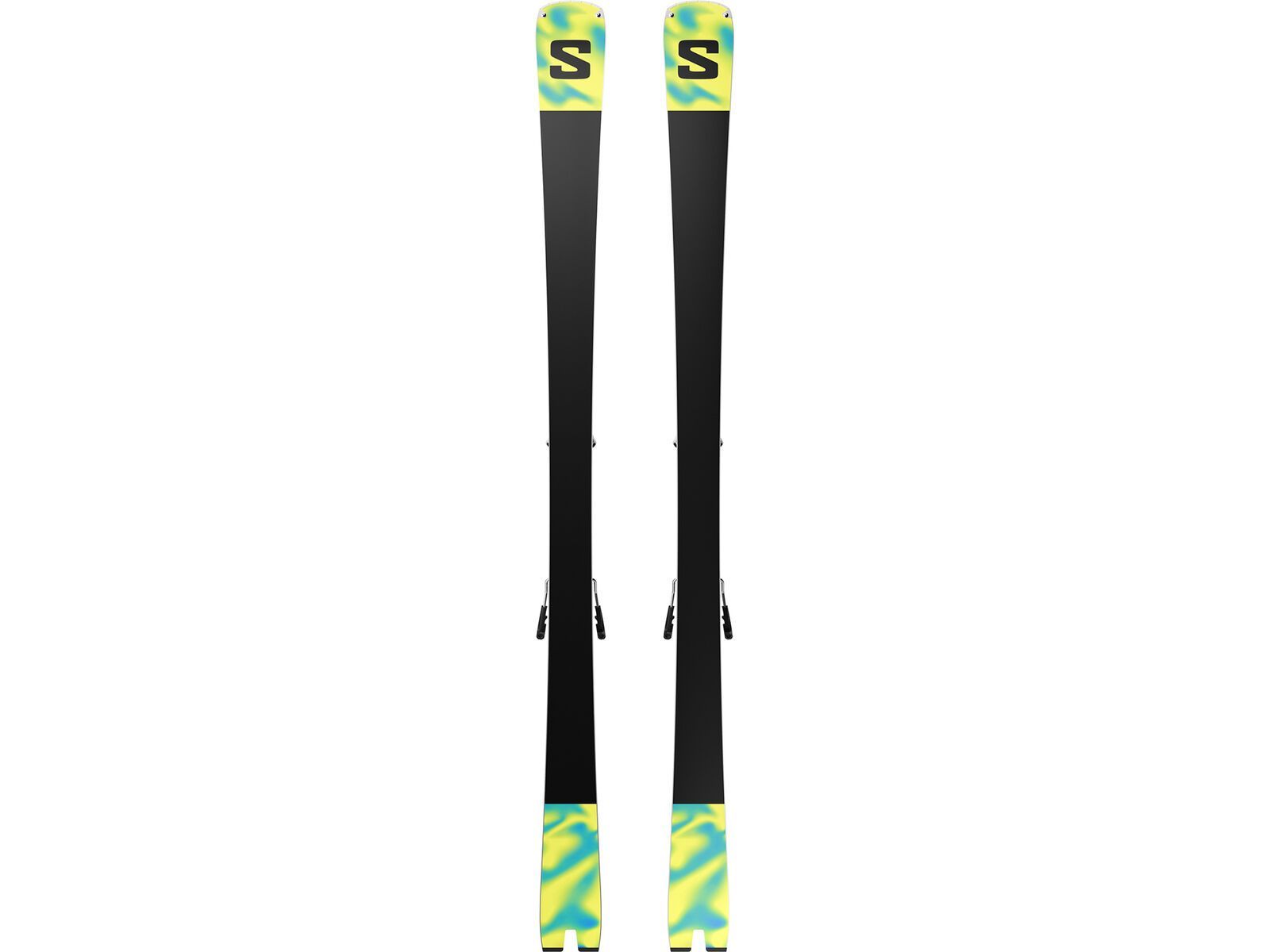 Salomon Addikt Pro 76 + MI12 GW F80, white/turquoise/orange | Bild 3