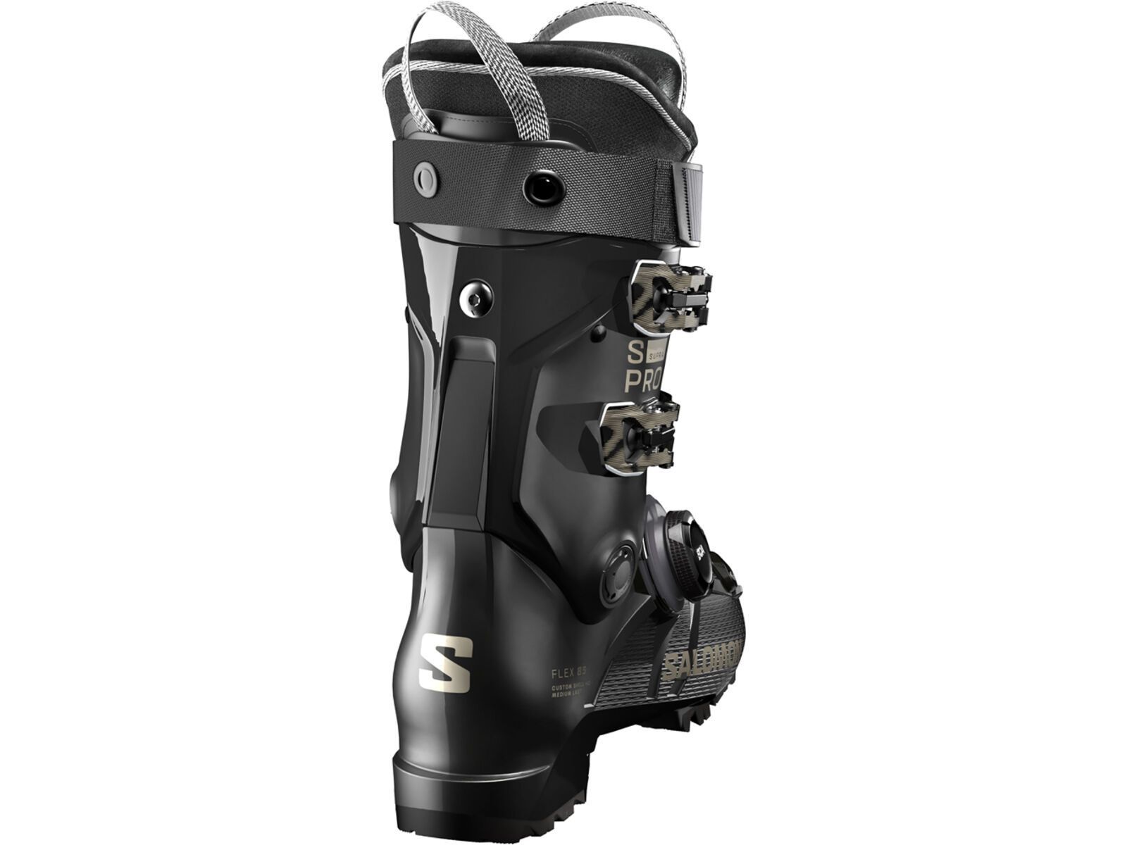 Salomon S/Pro Supra BOA 85 W, black/black/light bronze met. | Bild 2