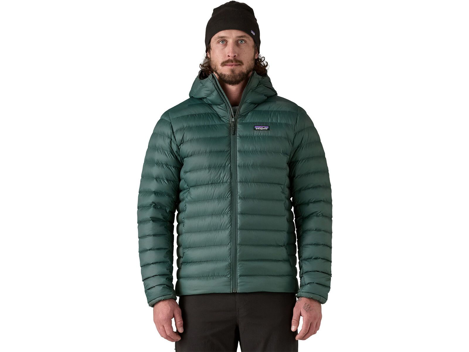 Patagonia Men's Down Sweater Hoody, cascade green | Bild 2
