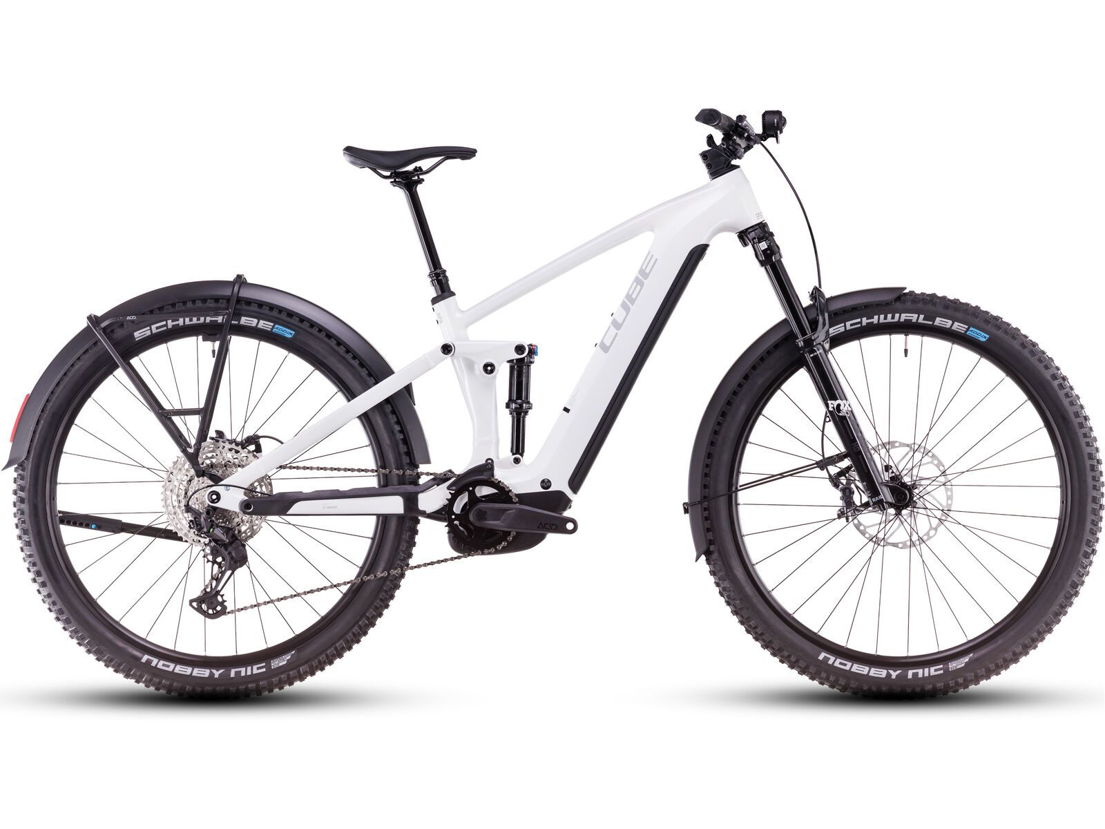 Cube Stereo Hybrid One44 EXC 800 Allroad 27.5, metallicwhite´n´black | Bild 1