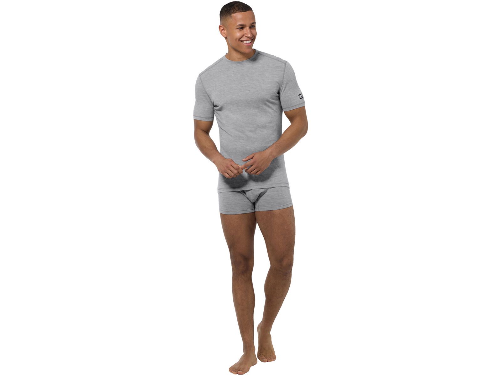super.natural M Tundra175 Boxer, cashmere grey melange | Bild 3