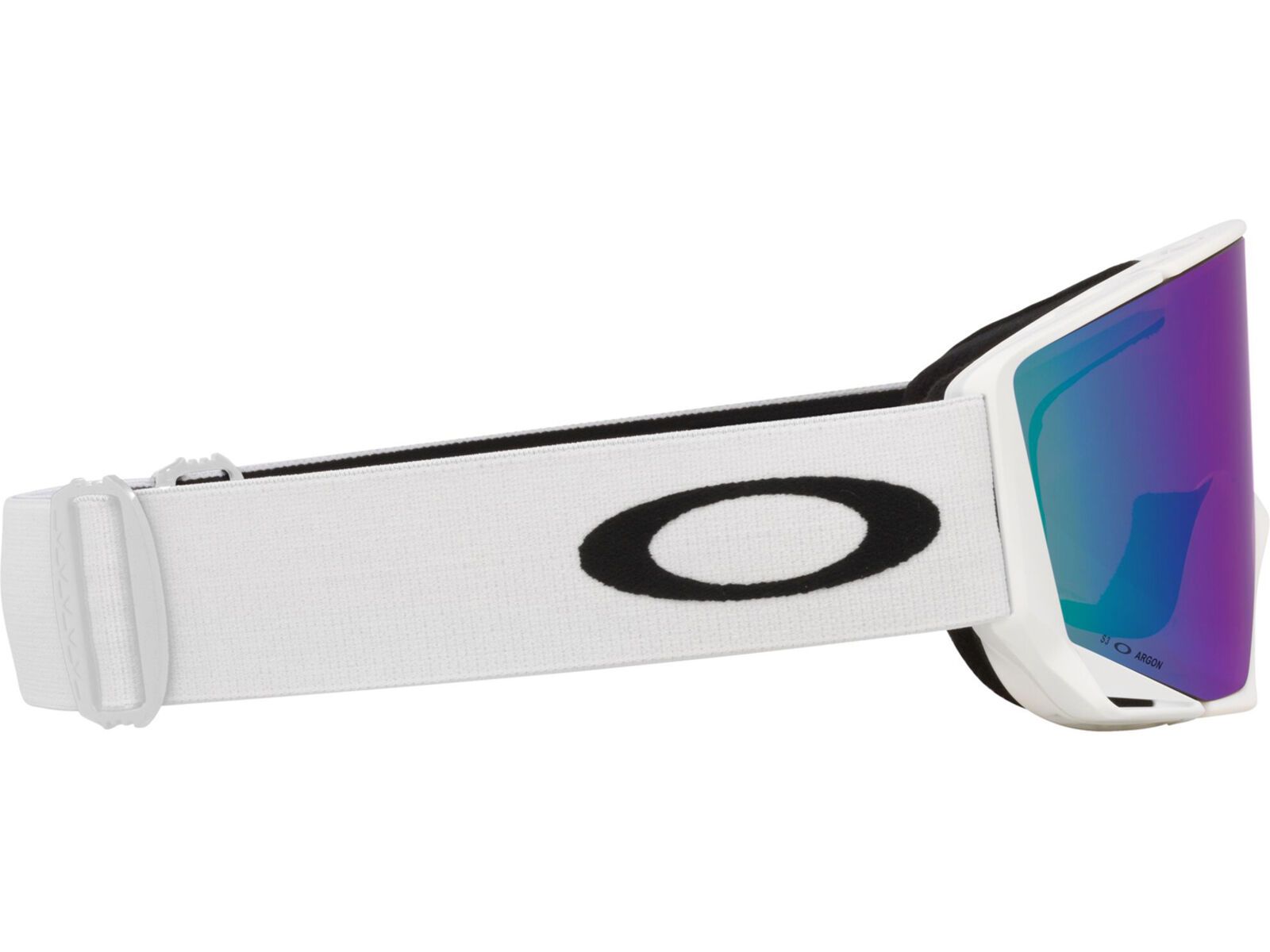 Oakley Flow Scape L, Prizm Snow Argon Iridium & Iced / matte white | Bild 10
