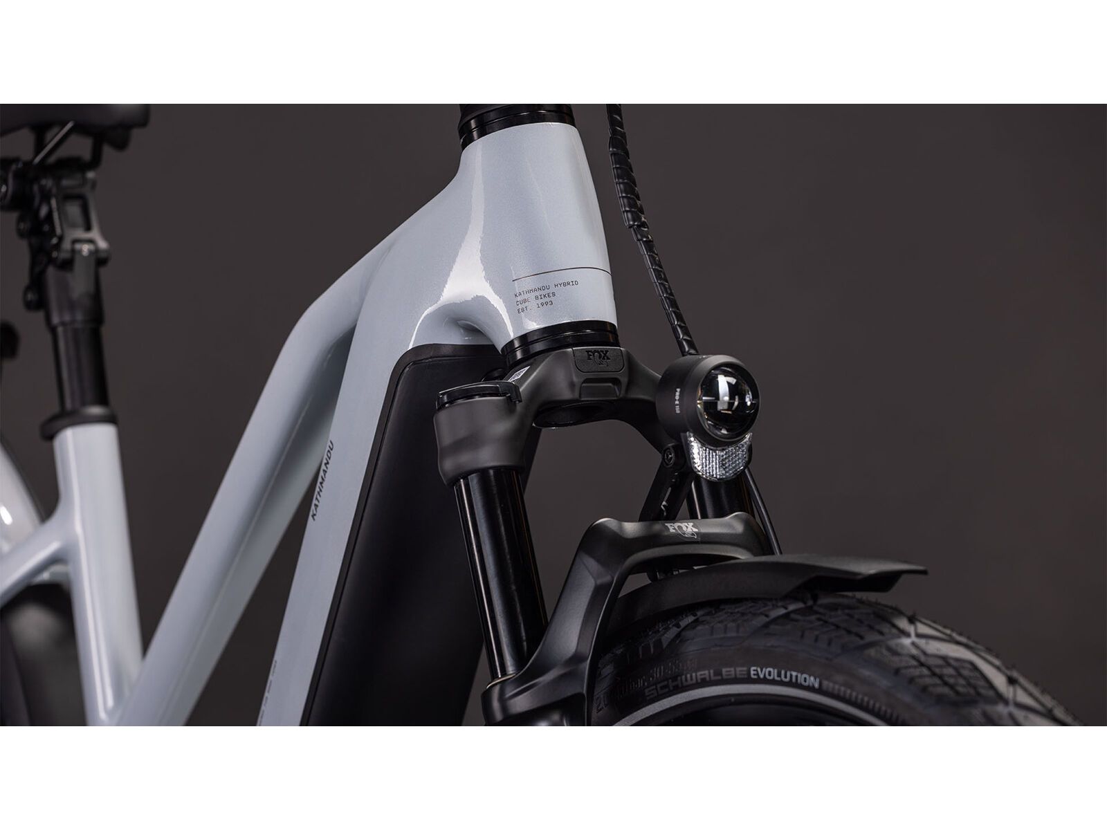 Cube Kathmandu Hybrid SLX 800 Trapeze, foggrey´n´grey | Bild 6