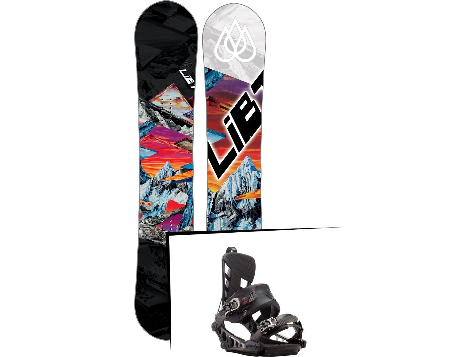 Set: Lib Tech T-Rice Pro 2017 + K2 Cinch CTS (1728762S) | Bild 1