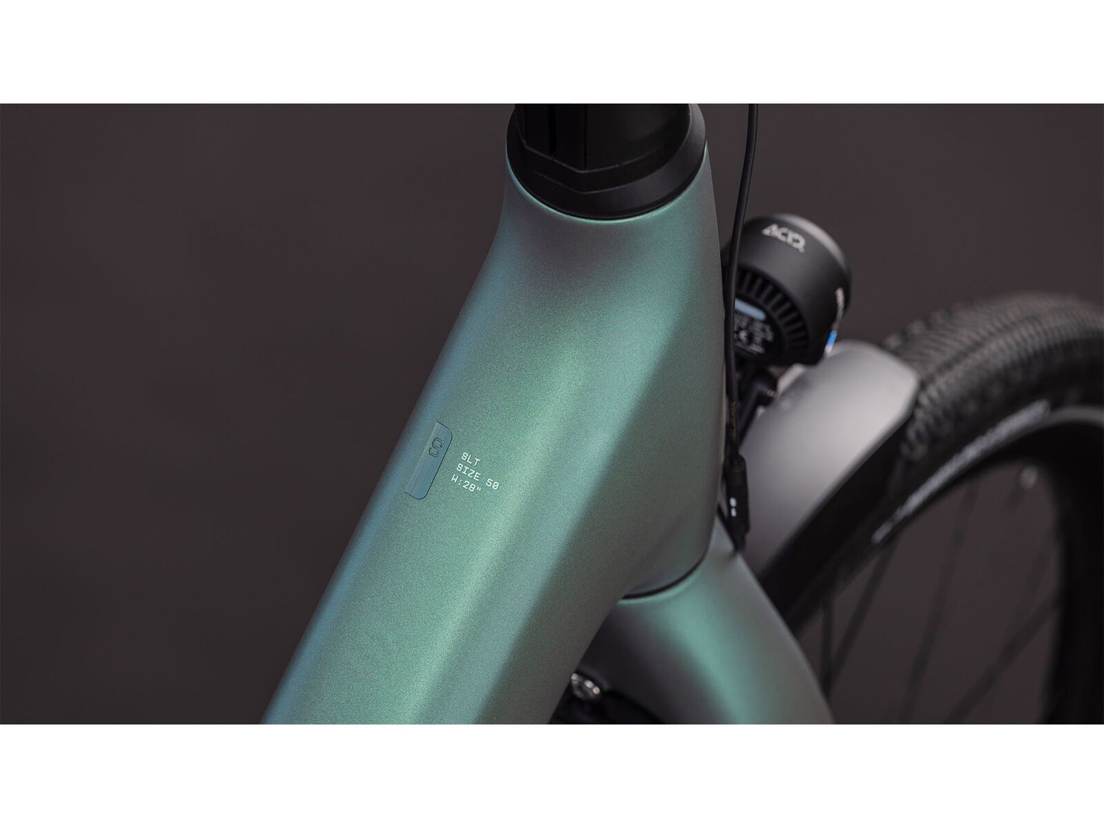 Cube Kathmandu Hybrid C:62 SLT 400X Easy Entry, seafoam´n´chrome | Bild 3