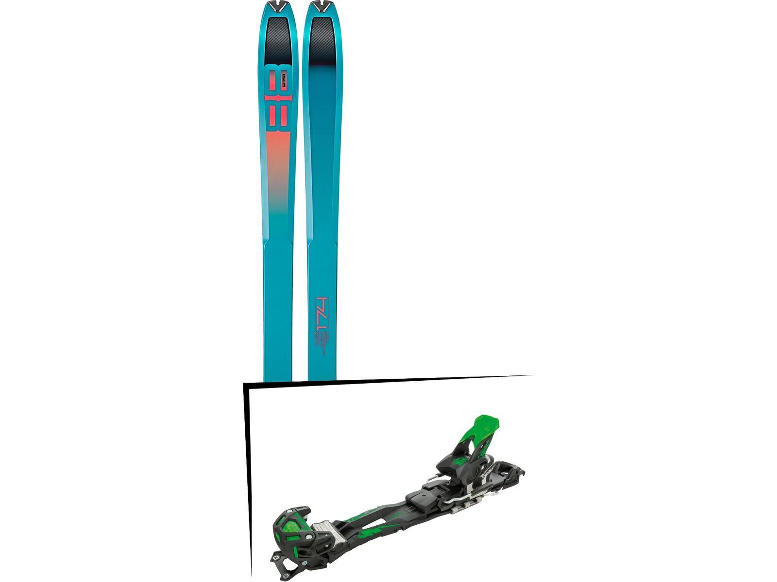 Set: Dynafit Tour 88 Women 2018 + Tyrolia Adrenalin 16 solid black flash green | Bild 1