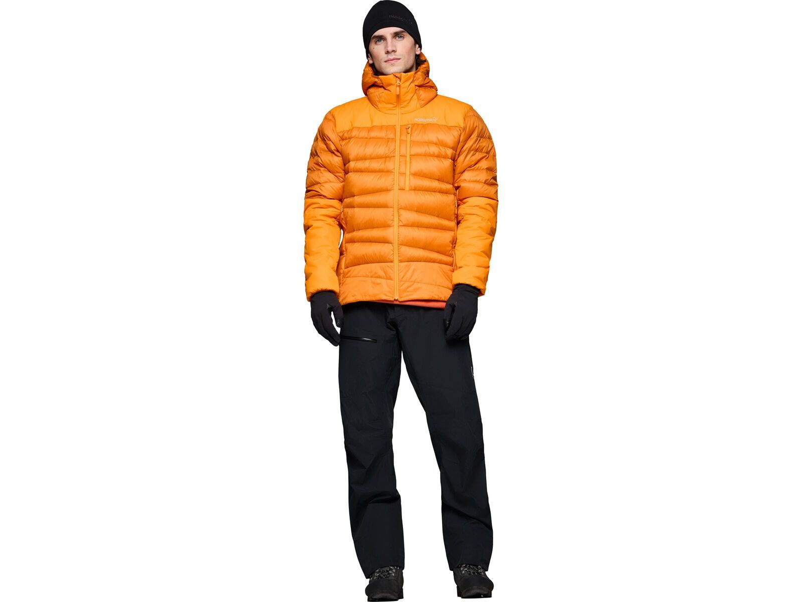 Norrona falketind down750 Zip Hood M's, gold flame | Bild 4