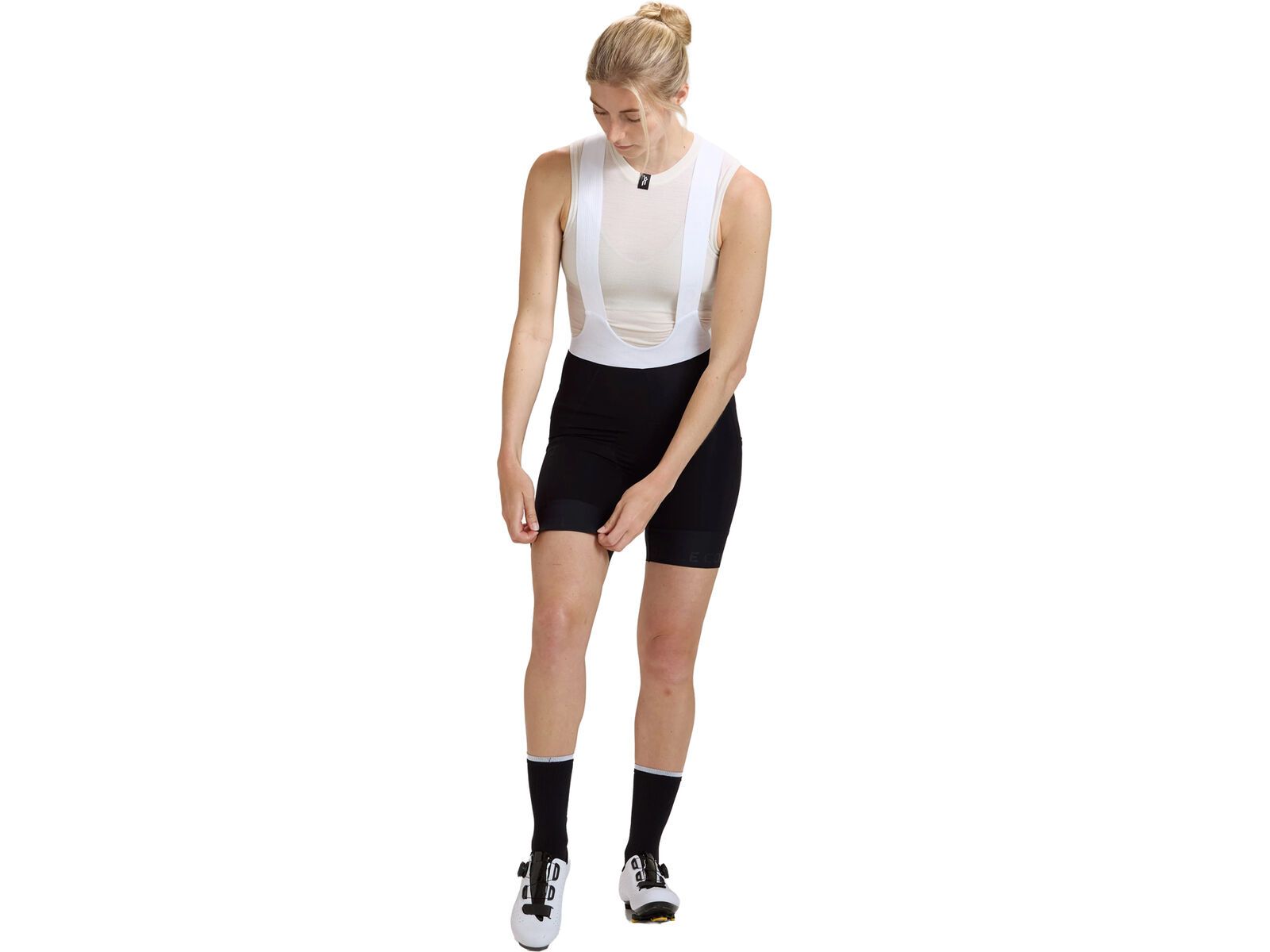 Le Col Womens ARC Cargo Bib Shorts, black | Bild 7