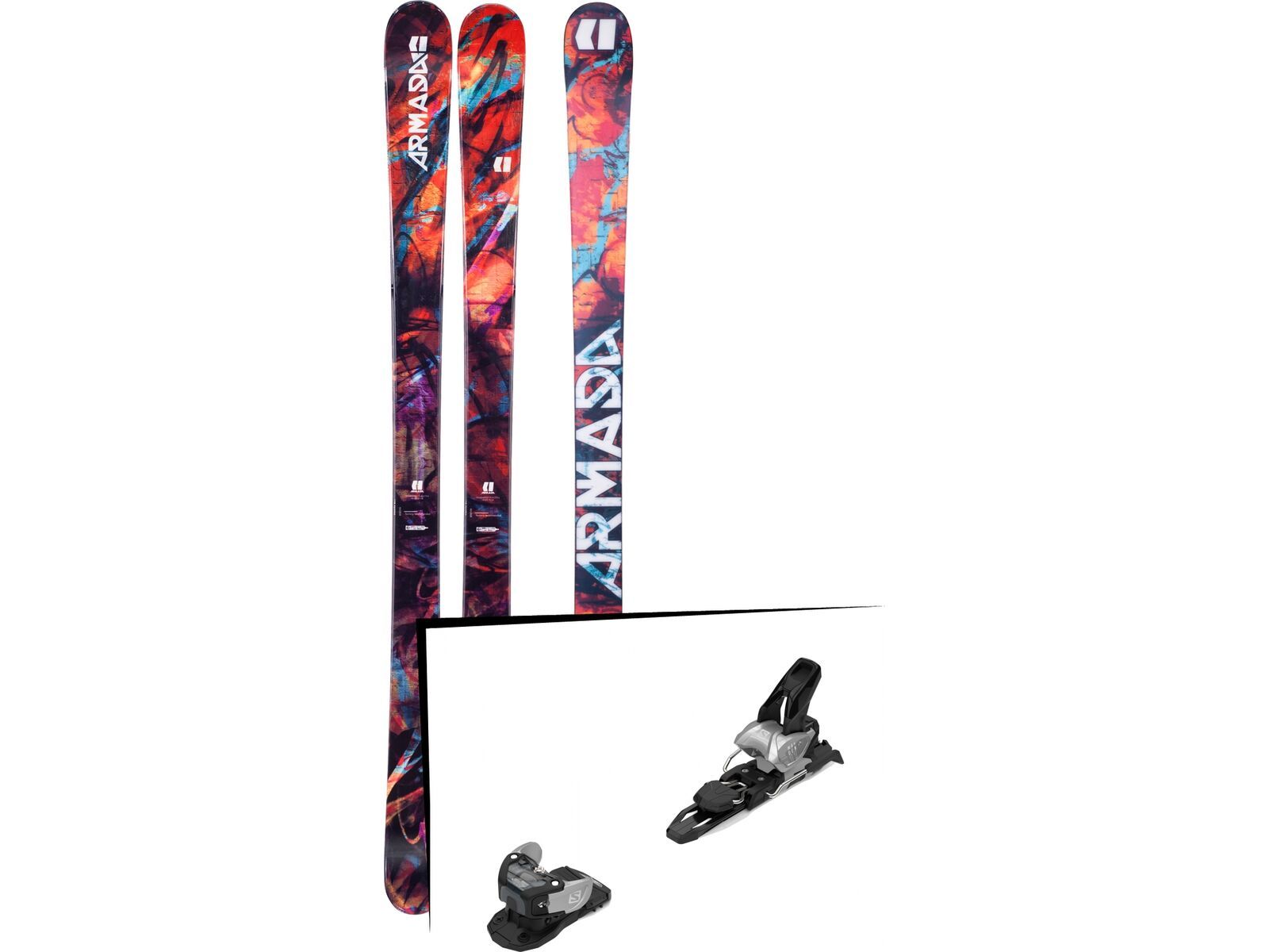 Set: Armada Arv 84 2018 + Salomon Warden MNC 11 silver/black | Bild 1