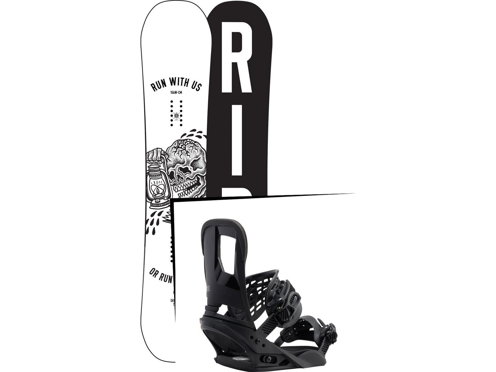 Set: Ride Burnout 2017 + Burton Cartel (1712700S) | Bild 1