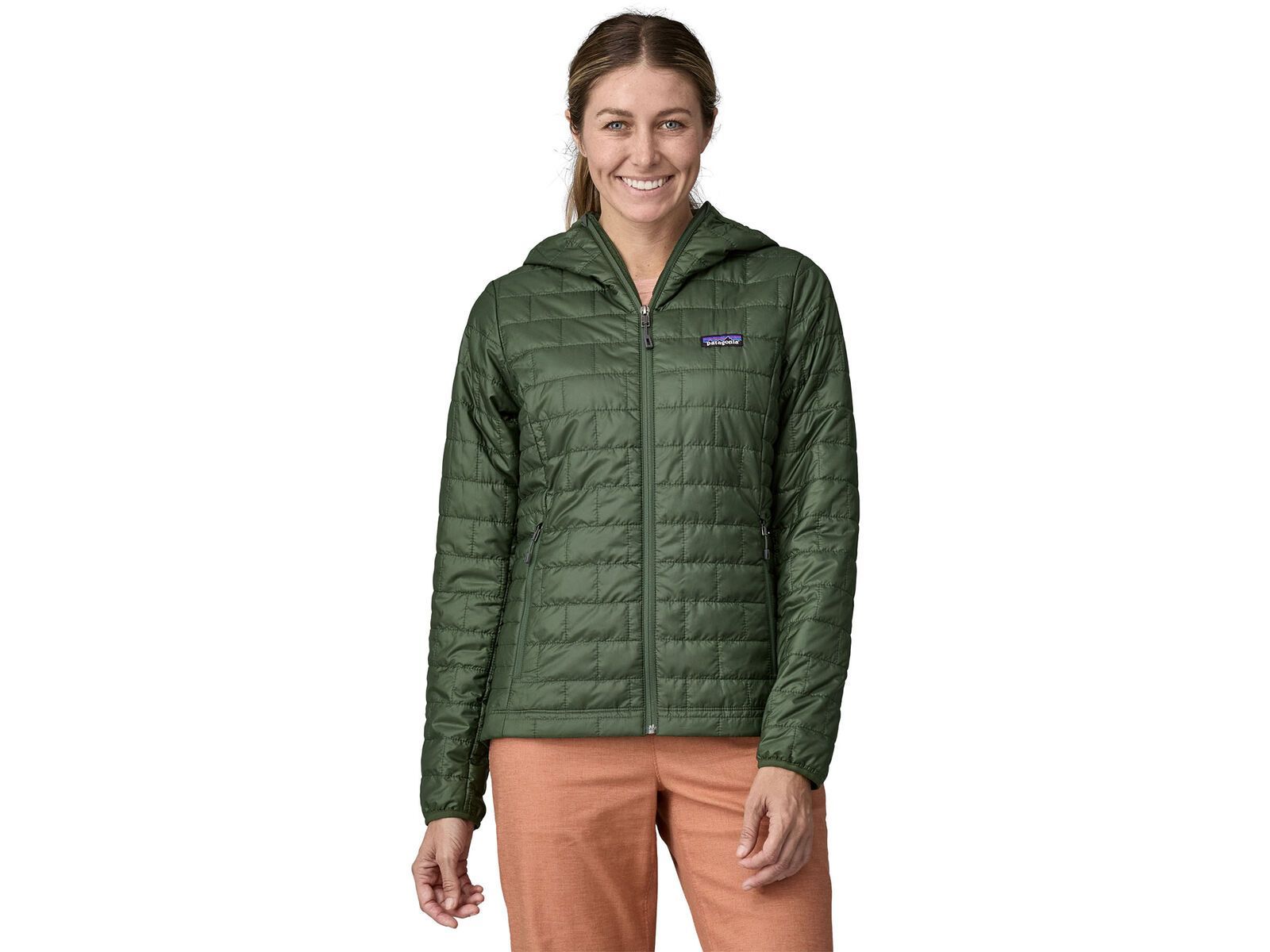 Patagonia Women's Nano Puff Hoody, torrey pine green | Bild 2