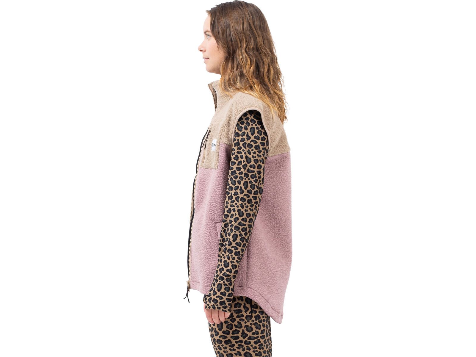 Eivy Lumberjackie Sherpa Vest, sand faded woodrose | Bild 2
