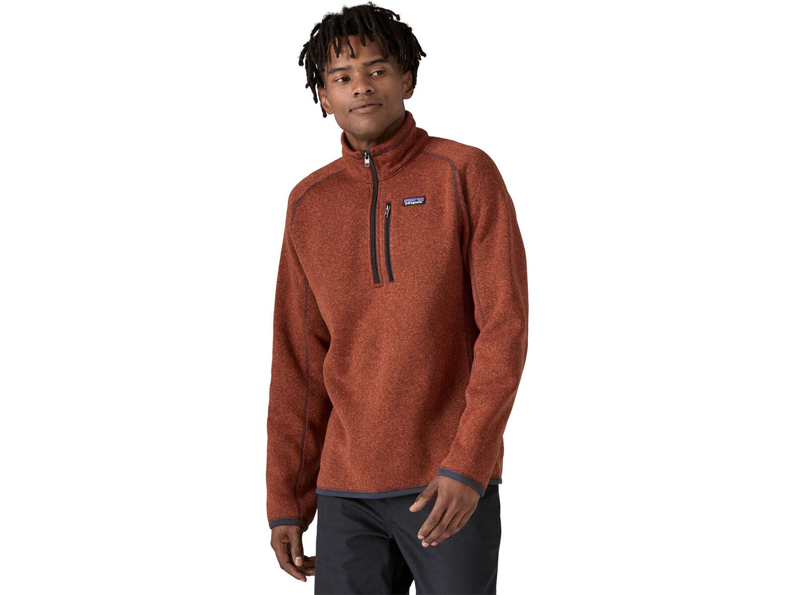 Patagonia Men's Better Sweater 1/4 Zip Fleece, burnished red | Bild 2