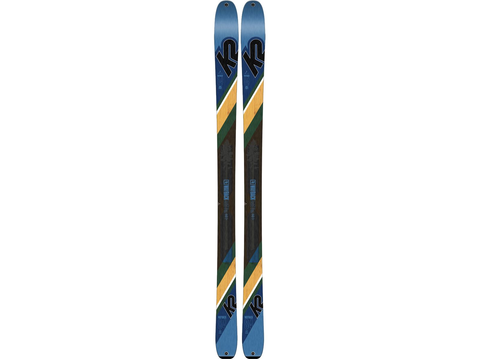 Set: K2 SKI Wayback 84 2019 + Marker F10 Tour black/white/red | Bild 2