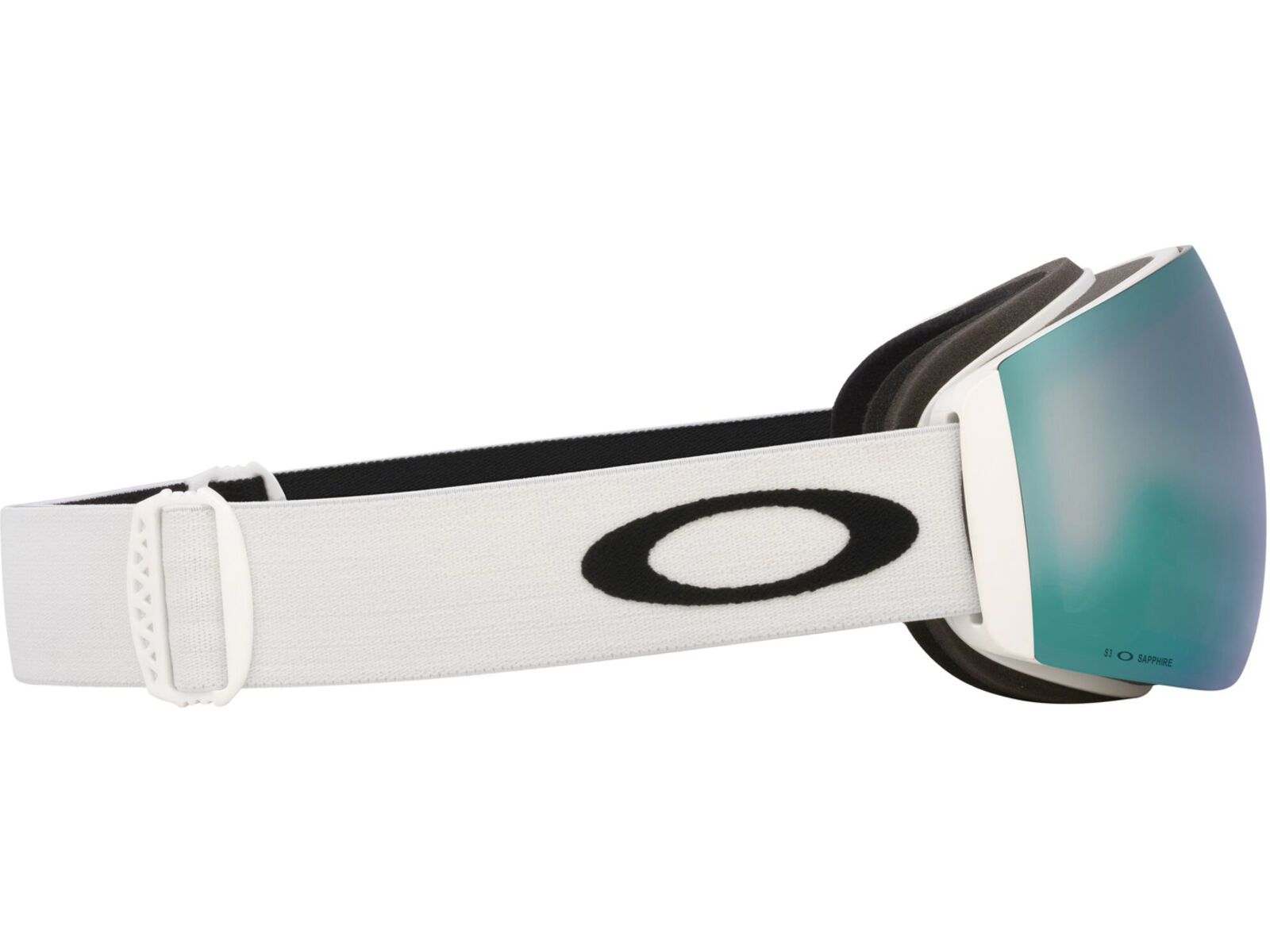 Oakley Flight Deck Pro M, Prizm Snow Sapphire Iridium & Iced / matte white | Bild 11