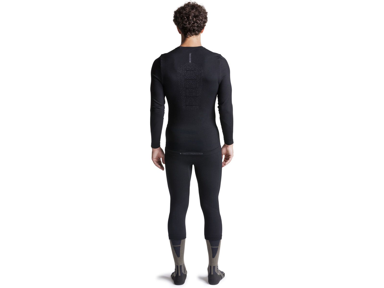 X-Bionic Mightywool Pants 3/4 Men, x black | Bild 7