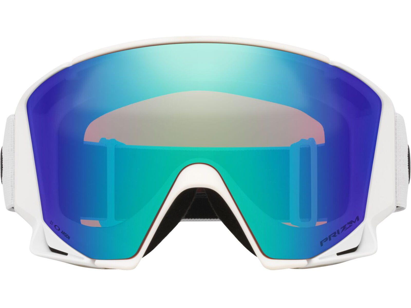 Oakley Flow Scape L, Prizm Snow Argon Iridium & Iced / matte white | Bild 2