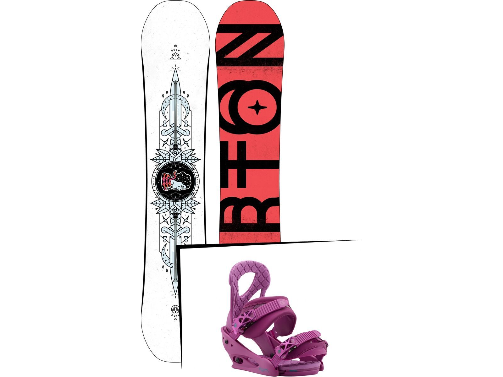 Set: Burton Talent Scout 2019 +  Stiletto (1931124S) | Bild 1