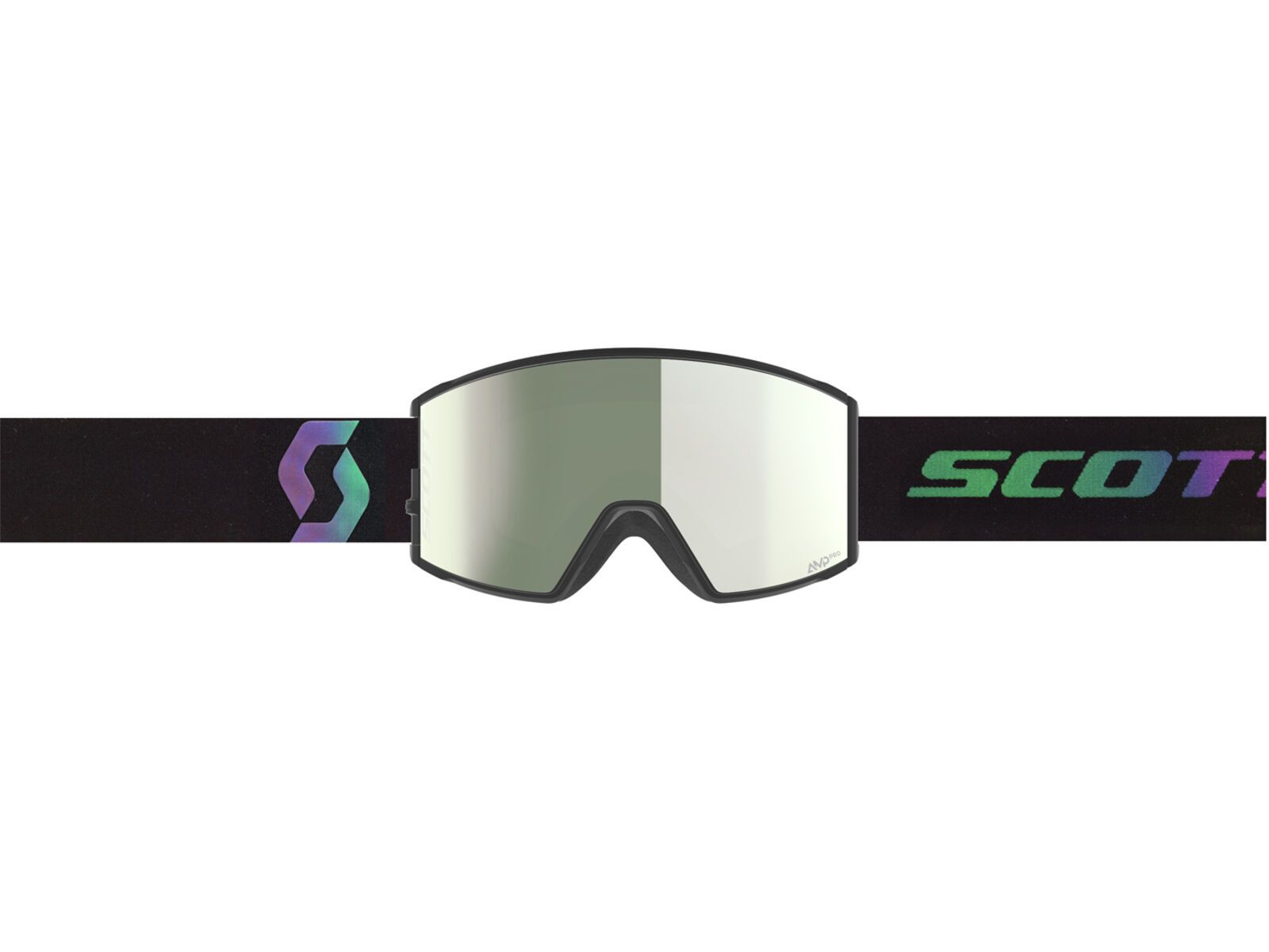 Scott React, AMP Pro White Chrome / black/aurora green | Bild 2