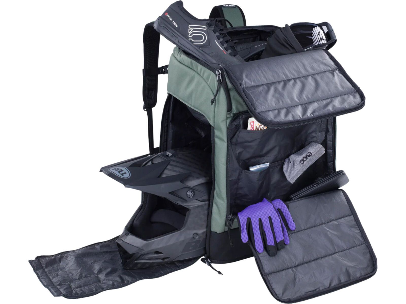 Evoc Gear Backpack 60, dark olive | Bild 5