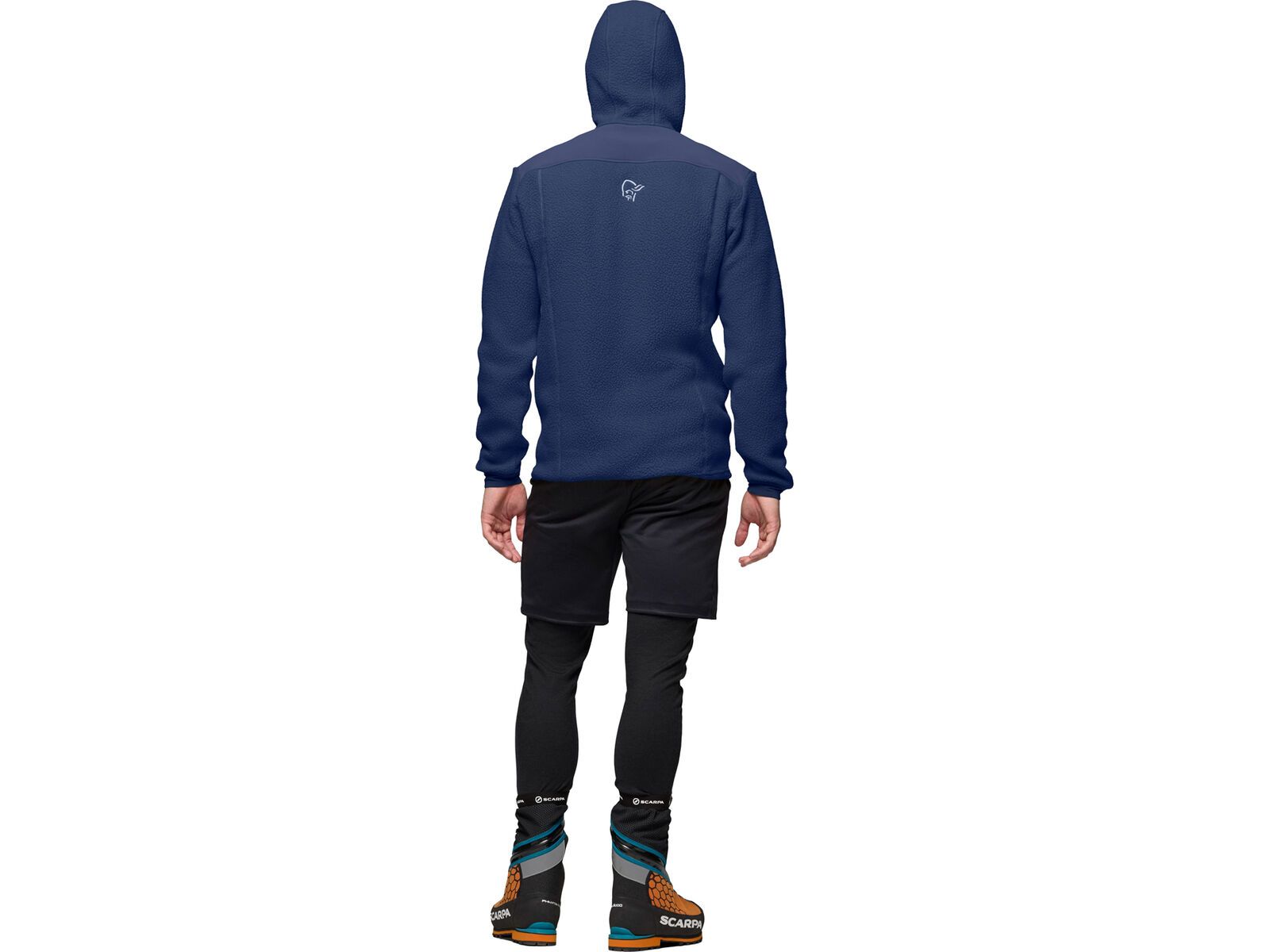 Norrona trollveggen warm3 Zip Hood M's, indigo night | Bild 5