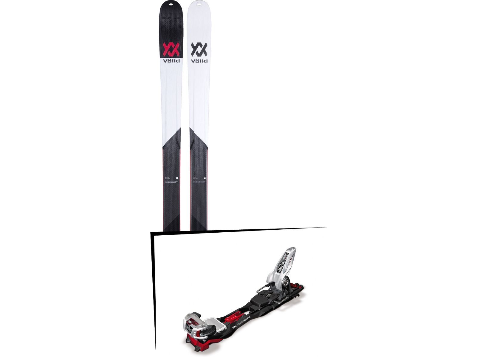 Set: Völkl BMT 90 2019 + Marker Baron EPF 13 black/white/red | Bild 1