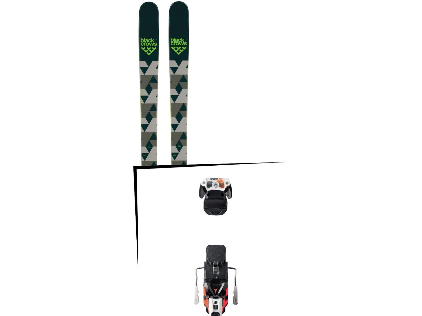 Set: Black Crows Magnis 2018 + Atomic Warden MNC 13 white/black/orange | Bild 1