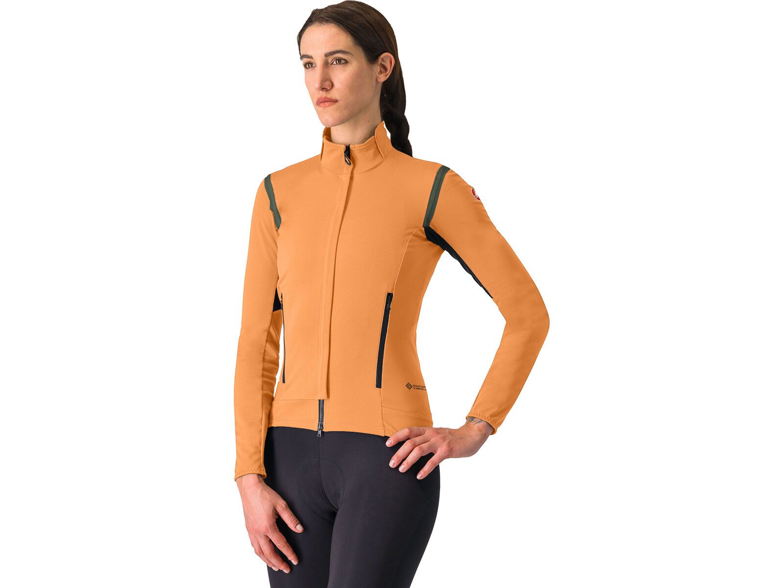 Castelli Perfetto RoS 2 W Jacket, melon/military green | Bild 1