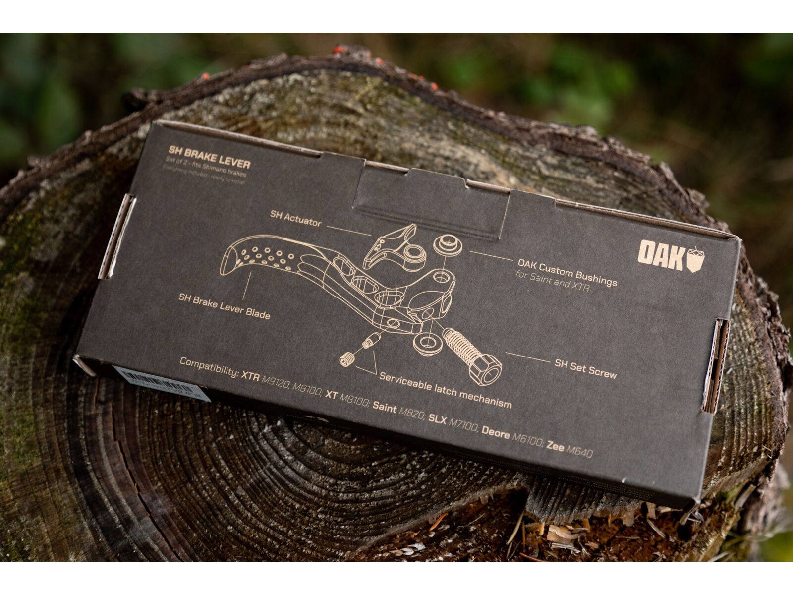 OAK Components SH Bremshebel Set - Shimano, gold | Bild 5