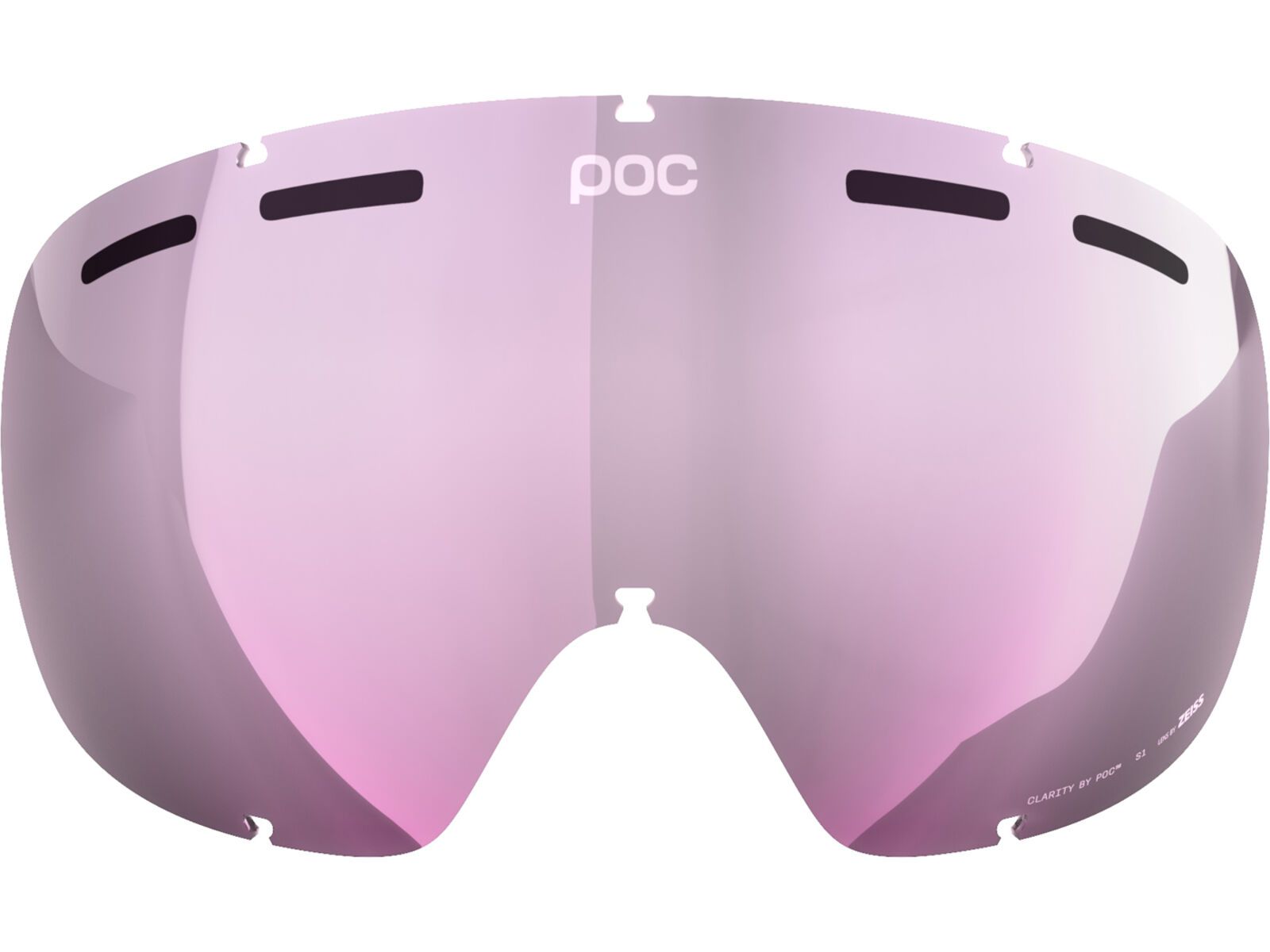 POC Fovea/Fovea Race Lens, Clarity Hi. Int./Low Light Pink | Bild 1